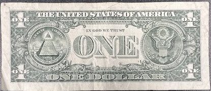 Despite “efforts” to keep the state and the church seperate, the U.S. currency still suits the phrase, “In God We Trust,” on the back side of the bill. Photo by Sophie Matthews 